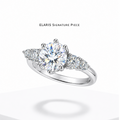 ELARIS™ Sovereign Moissanite Engagement Ring – 1 Carat D VVS1