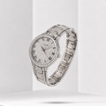 Elegant Crystal Quartz Watch for Women – Luxury Fashion Timepiece