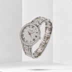 Elegant Crystal Quartz Watch for Women – Luxury Fashion Timepiece