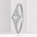 Elegant Women's Diamond Watch – Full Rhinestone Iced Out Wrist Watch