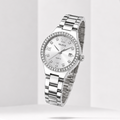 Women's Diamond Dial Watch – OLEVS Stainless Steel Luminous Quartz Wristwatch